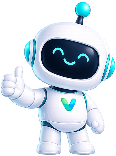 Mascota de Vaulty celebrando